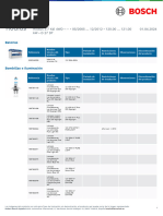 Bosch Parts SsangYong Rodius Stavic 270 XDi 2005 - 2009