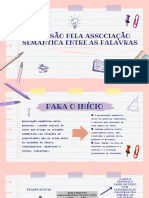 A Coesão Pela Associação Semântica Entre As Palavras