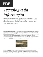 Tecnologia Da Informação - Wikipédia, A Enciclopédia Livre