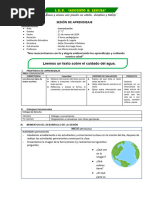 COMUNIC. Leemos Un Texto Sobre El Cuidado Del Agua