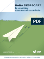 Informe Macroeconomico de America Latina y El Caribe 2024 Listos para Despegar Aprovechar La Estabilidad Macroeconomica para El Crecimiento