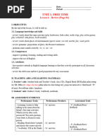 Unit 1 - Lesson 4 - Review