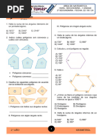 Tarea Geo Poligonos 2º Año