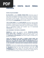 Contrato Contraiventa