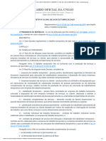 Decreto #10.060, de 14 de Outubro de 2019