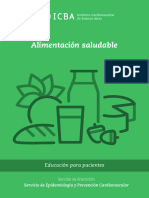 Cuadernillo Alimentación Saludable