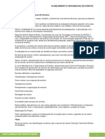 11 Planejamento e Organização de Eventos