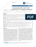 CT - Cardiac Tamponade 2013