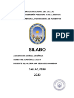 Silabo Química Orgánica Epia 2023-A