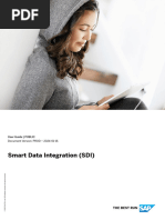 SAP Smart Data Integration