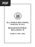 PDF Research in Public Relations II