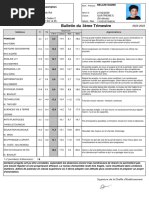 Bulletin 3eme Trimestre