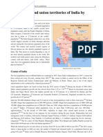 List of States and Union Territories of India by Population