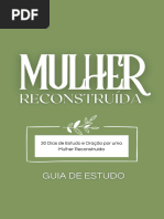 Guia de Estudo Mulher Reconstruida