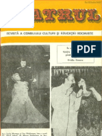 Revista Teatrul, Nr. 7 Anul XXII, Iulie 1977