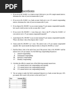 Principles of Financial Management Practice Qs