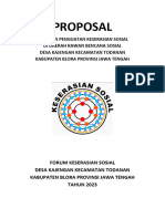 Draft Proposal Keserasian Sosial Desa Kajengan