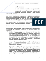 Apunte El Rol Del Estado en La Economia