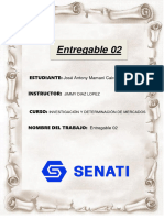 Entregable #2 Investigación y Determinación de Mercados