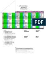 JADWAL Mata Pelajaran 4A Ok