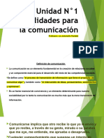 Unidad N°1 Comunicacion y Lenguaje