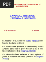 Integrali Indefiniti