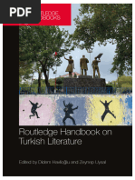 Routledge Handbook On Turkish Literature