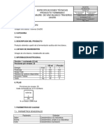 Especificaciones Técnicas Producto Terminado Vinagre de Vino Blanco Traverso 24X250