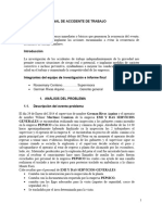 Informe Final de Accidente de Trabajo