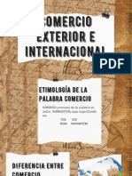 Comercio Exterior e Internacional