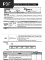 ARTE Y CULTURA Programacion Anual 1°2°