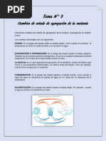 Tema N°5 - Cs Fco Química 1°5°