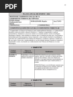 Plano Marisdete Ciencias 2 Ano