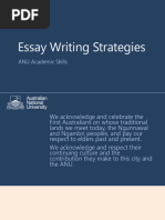 Writing For University, 2024