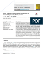 2022-A New Maximum Entropy Method For Estimation of Multimodal Probability Density Function