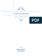 C Programming Questions 