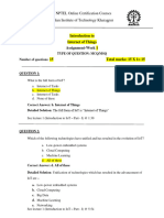 IOT NPTEL 1 To 6 Assignment Solutions - 240314 - 160000