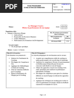 Le Manager Coach Piloter La Performance de Son Équipe (2 Jours)