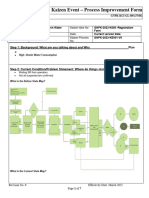 Kaizen Event Process Improvement Form - Demin - V0 - 30 Jan 23