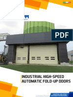 High-Speed Fold-Up Doors Description