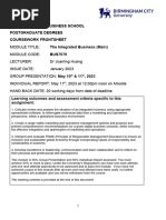 BUS7076 The Integrated Business Assignment 2022-23 Main S2 - Tagged