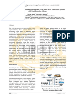 A Review On Fault Current Mitigation by SFCL On Three Phase Micro Grid Systems With Fault Detection Scheme