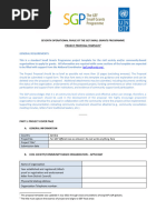 2023 SGP OP7 Project Proposal Template