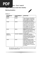 Grade 11 Term 1 Week 9 Memo - Cruise Liner