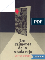 Los Crimenes de La Viuda Roja - Carter Dickson