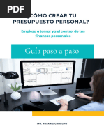 Guía Paso A Paso: ¿Cómo Crear Tu Presupuesto Personal?