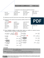 Fracciones Algebraicas