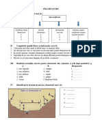 Fisa de Lucru Apele Curgatoare