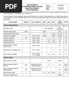 Test Results YLS-3000-K SN R19051602 IPG (Beijing) Fiber Laser Technology Co., Ltd.