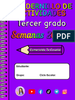 ? 3° S20-S21 - CUADERNILLO DE ACTIVIDADES ? Esmeralda Te Enseña ? ANEXOS?